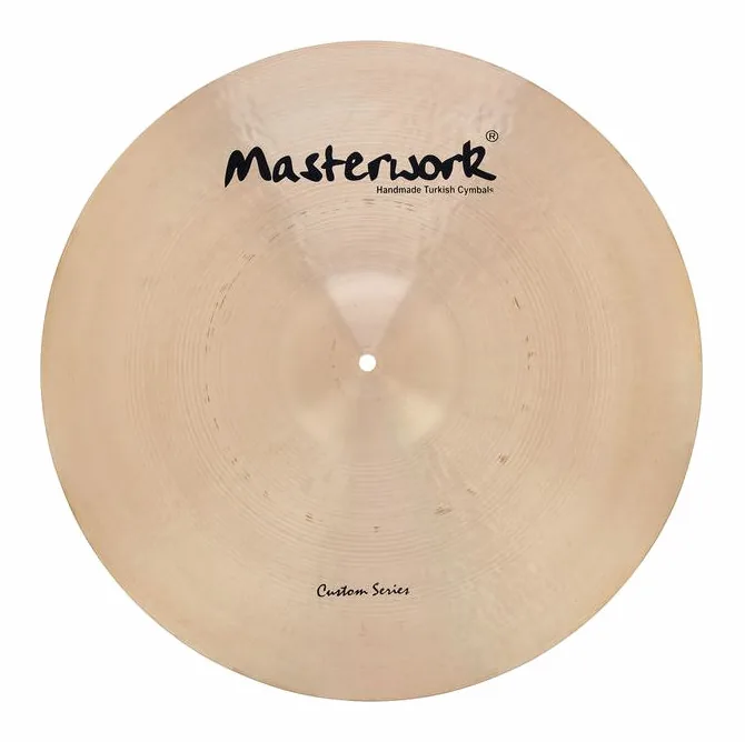 Masterwork 22" Custom Rock Ride, vue de trois quarts, photo 2