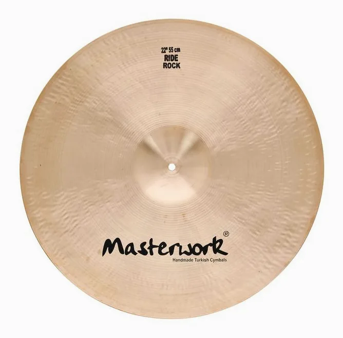 Masterwork 22" Custom Rock Ride, sur fond neutre, photo 3