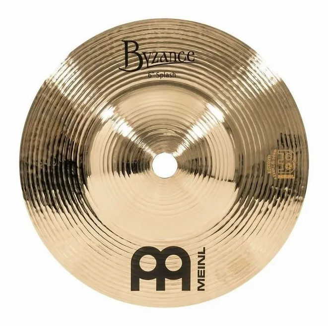 Meinl 06" Byzance Splash Brilliant, vue de dessus, photo 2