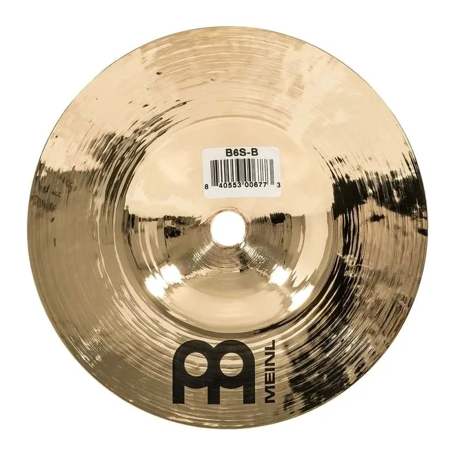 Meinl 06" Byzance Splash Brilliant, vue de profil, photo 3