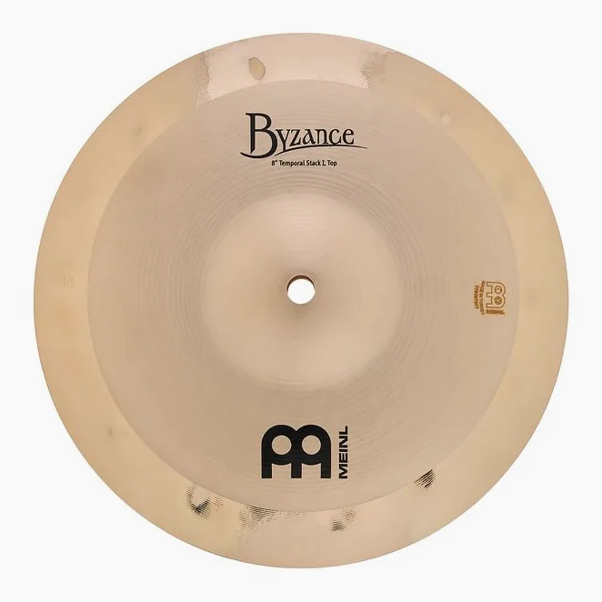 Meinl 08"/10" M.G. Temporal Stack 1, vue de trois quarts, photo 2