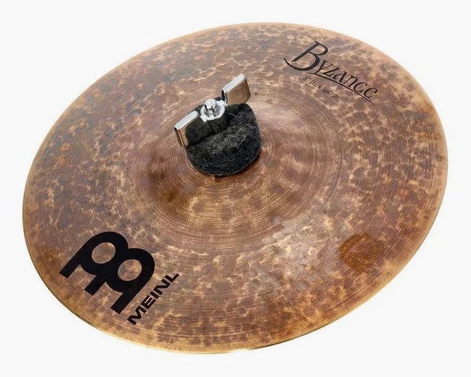Meinl 08" Byzance Dark Splash, vue de près, de face