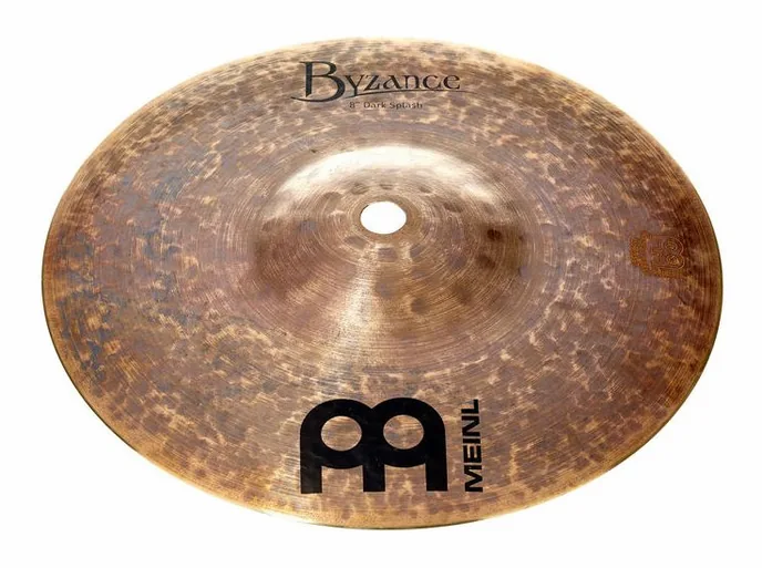 Meinl 08" Byzance Dark Splash, vue de dessus, photo 2