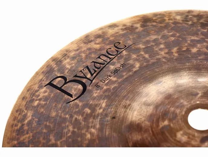 Meinl 08" Byzance Dark Splash, vue de dessus, photo 4