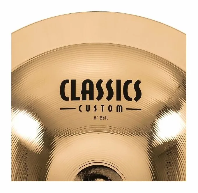 Meinl 08" Classics Custom Bell, vue de face, photo 4