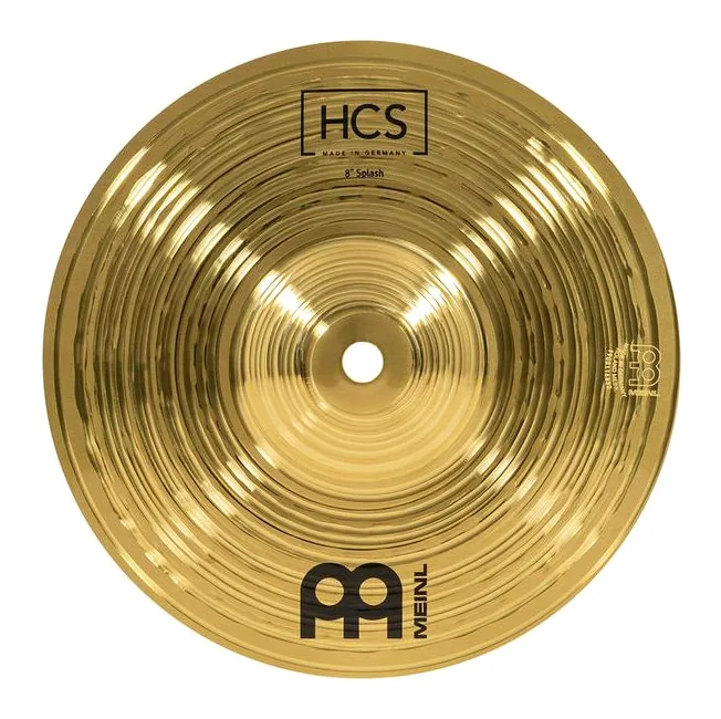 Meinl 08" HCS Splash, vue de trois quarts, photo 2