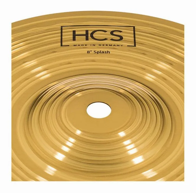 Meinl 08" HCS Splash, vue de près, photo 4