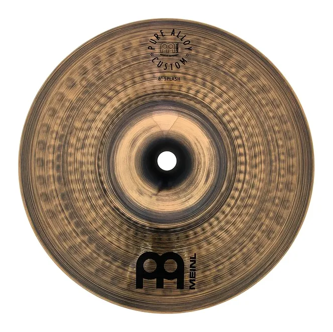 Meinl 08" Pure Alloy Custom Splash, vue de face, photo 2