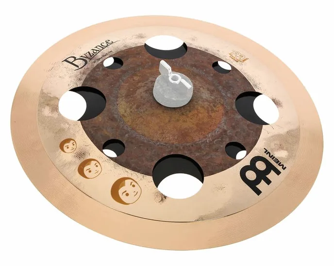 Meinl 10"/12" L. Holland Baby Stack, sur fond neutre