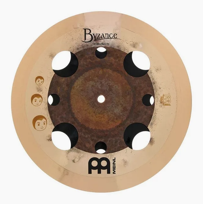 Meinl 10"/12" L. Holland Baby Stack, vue de profil, photo 2