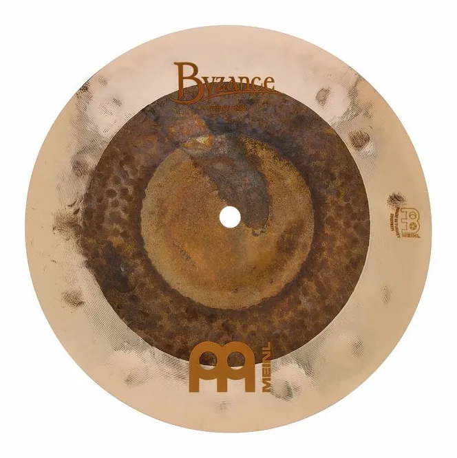 Meinl 10" Byzance Dual Splash, vue de trois quarts, photo 2