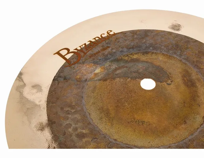 Meinl 10" Byzance Dual Splash, vue de profil, photo 4