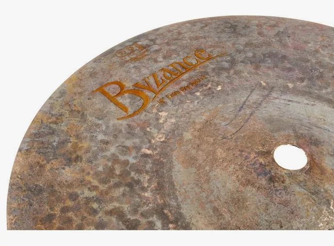 Meinl 10" Byzance Extra Dry Splash, vue de profil, photo 3