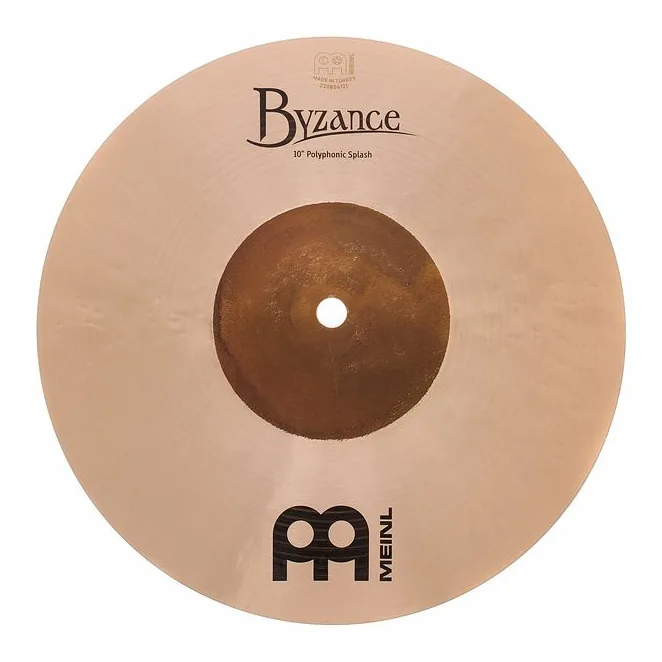Meinl 10" Byzance Polyphonic Splash, vue de près, photo 2