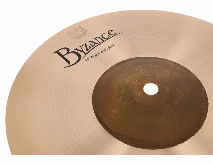 Meinl 10" Byzance Polyphonic Splash, vue de dessus, photo 4