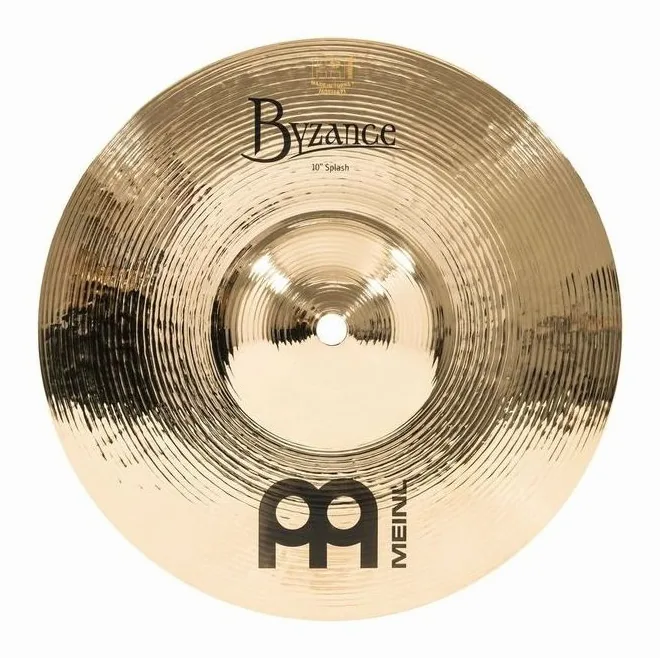 Meinl 10" Byzance Splash Brilliant, vue de dessus, photo 2