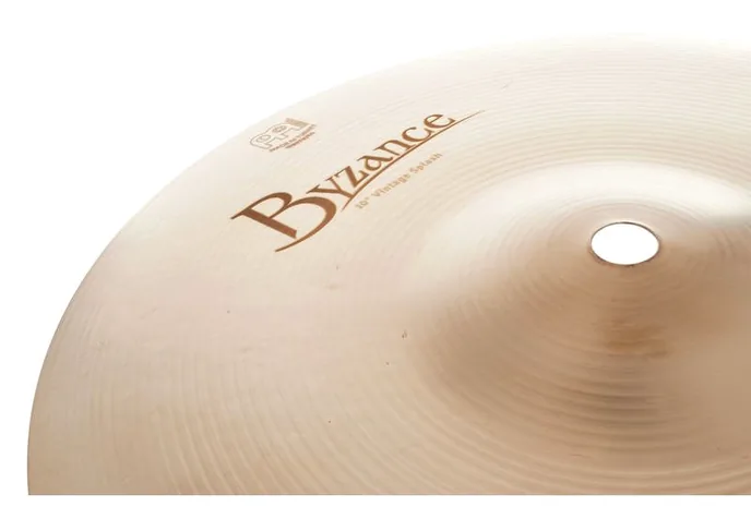 Meinl 10" Byzance Vintage Splash, sur fond neutre, photo 4