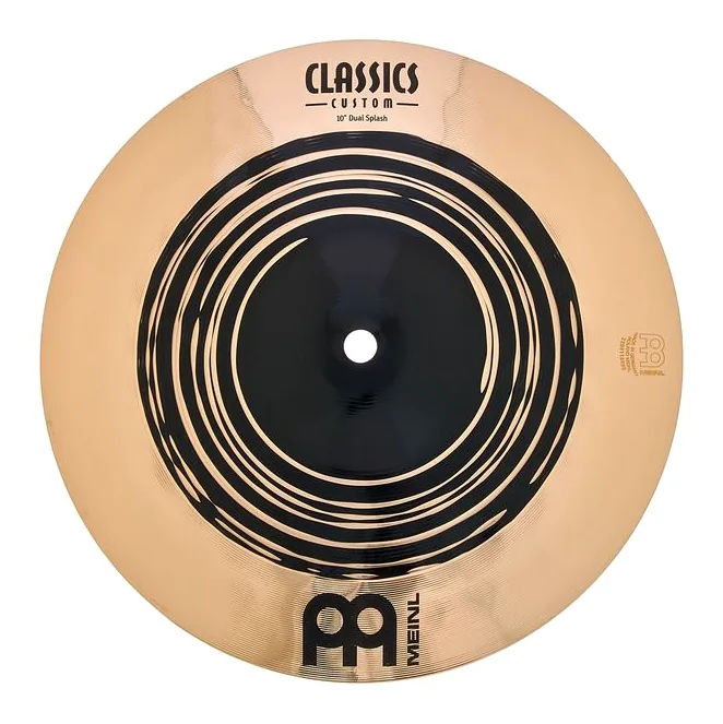 Meinl 10" Classics Cust. Dual Splash, vue de face, photo 2