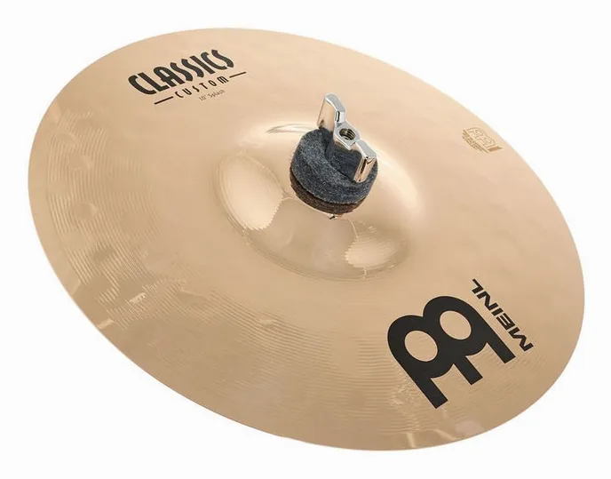Meinl 10" Classics Custom Splash, de face sur fond neutre
