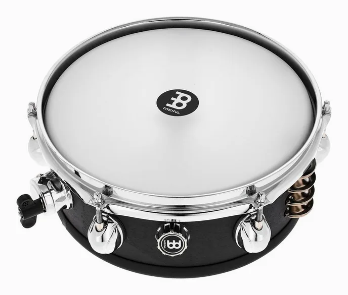 Meinl 10" Compact Jingle Snare Drum, vue de trois quarts, photo 2