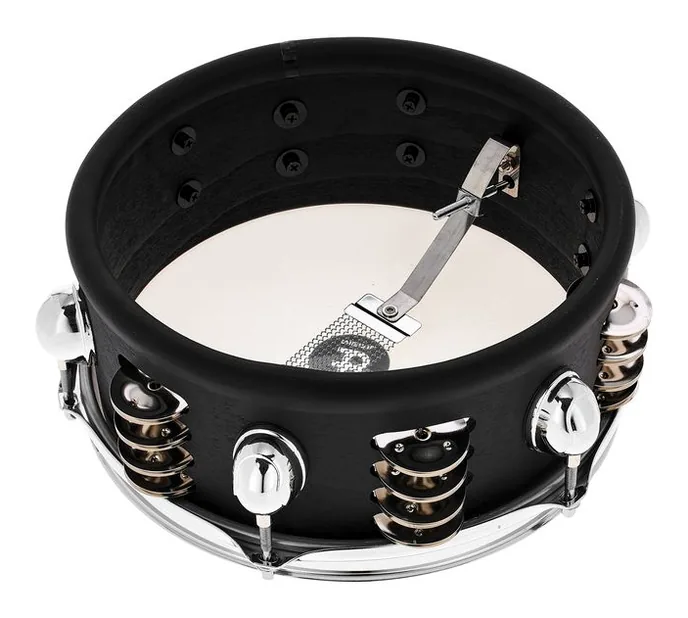 Meinl 10" Compact Jingle Snare Drum, vue de dessus, photo 4
