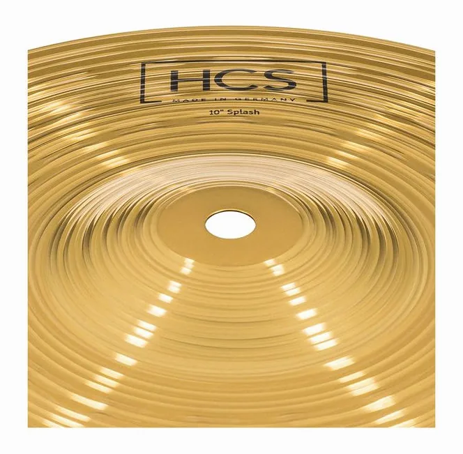 Meinl 10" HCS Splash, vue de profil, photo 4