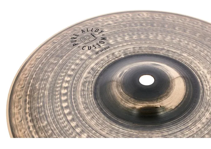 Meinl 10" Pure Alloy Custom Splash, vue de profil, photo 3