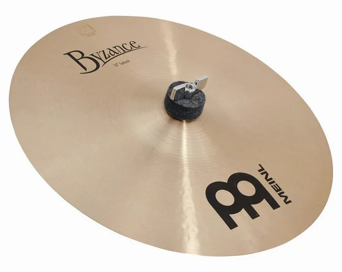 Meinl 12" Byzance Splash Traditional, sur fond neutre