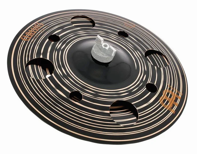 Meinl 12" Class. Cust. Dark Tr. St., de face sur fond neutre