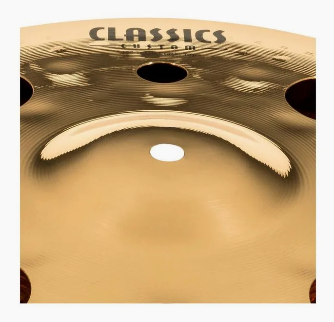 Meinl 12" Classic Custom Trash Stack, vue de près, photo 2