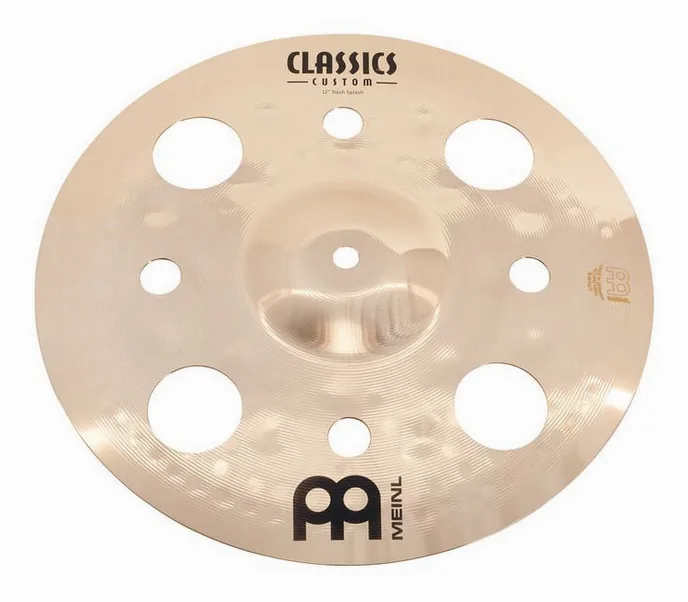 Meinl 12" Classics Custom Trash, vue de près, photo 2