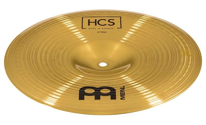 Meinl 12" HCS China, de face sur fond neutre