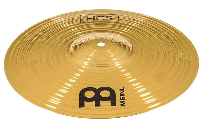 Meinl 12" HCS Splash, de face sur fond neutre