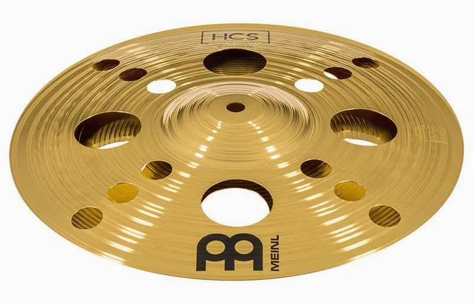 Meinl 12" HCS Trash Stacks, sur fond neutre
