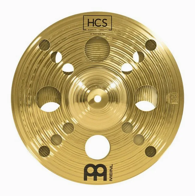 Meinl 12" HCS Trash Stacks, vue de profil, photo 2