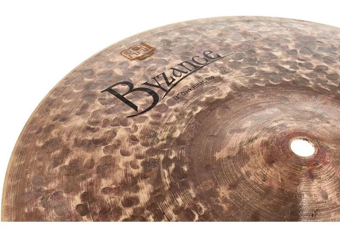 Meinl 13" Byzance Dark Hi-Hat, vue de face, photo 4