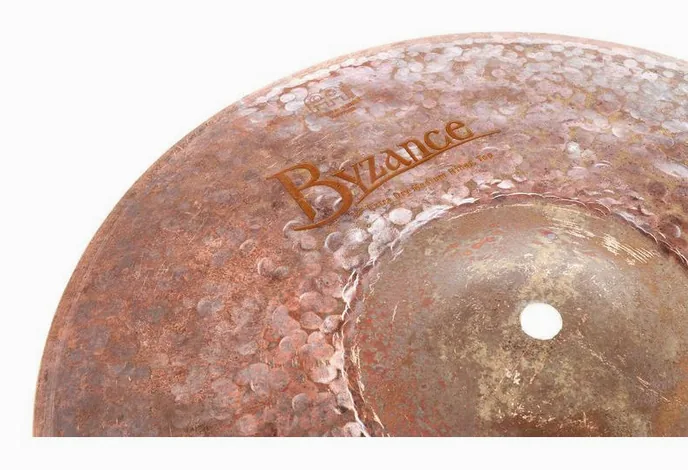 Meinl 13" Byzance Extra Dry Hi-Hat, vue de face, photo 4