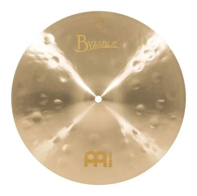 Meinl 13" Byzance Jazz Thin Hi-Hat, vue de face, photo 2