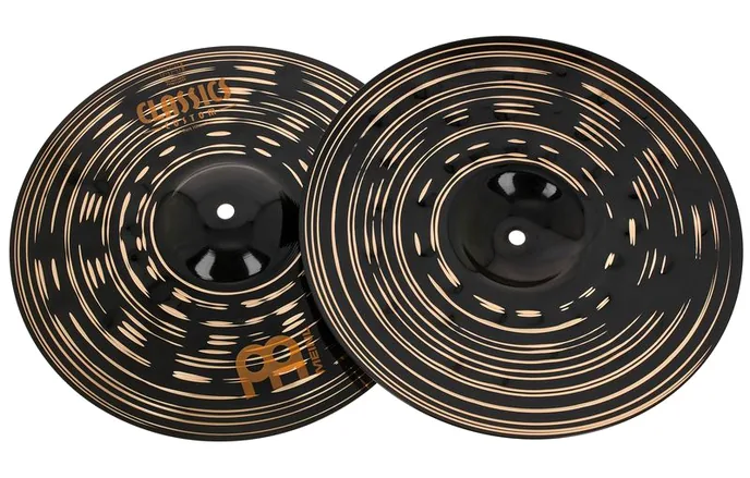 Meinl 13" Classics Custom Dark HH, sur fond neutre, photo 3