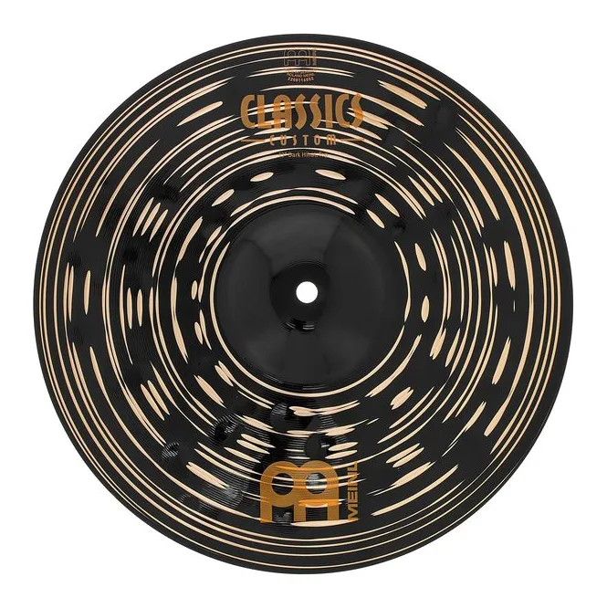 Meinl 13" Classics Custom Dark HH, vue de face, photo 4