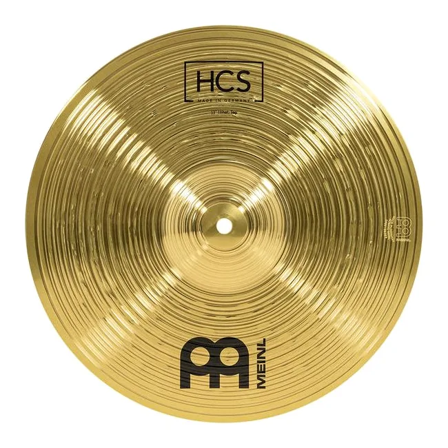 Meinl 13" HCS Hi-Hat, vue de profil, photo 4
