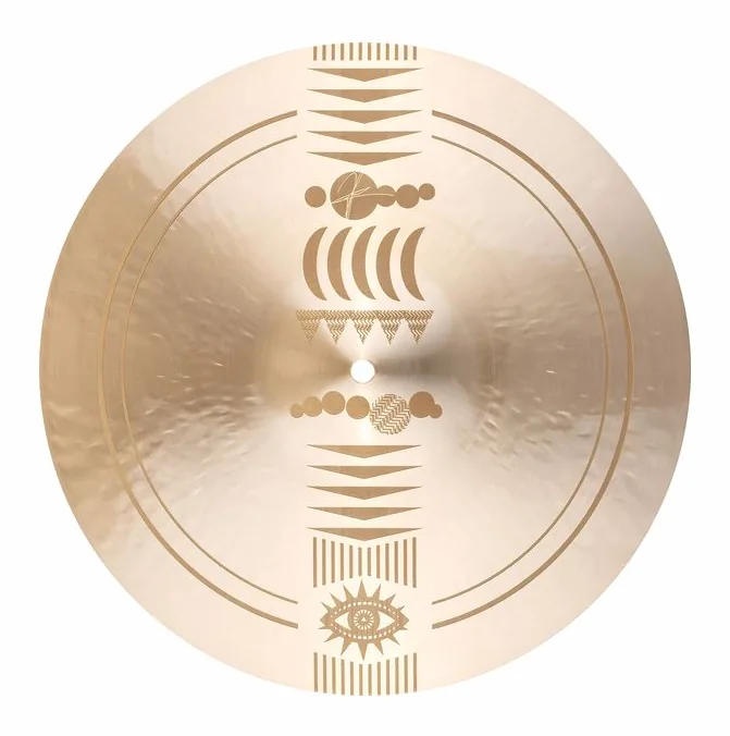 Meinl 14" Anika Nilles Lunar Hi-Hat, vue de face, photo 2