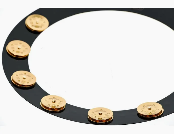 Meinl 14" Backbeat Pro Tambourine, vue de près, photo 4