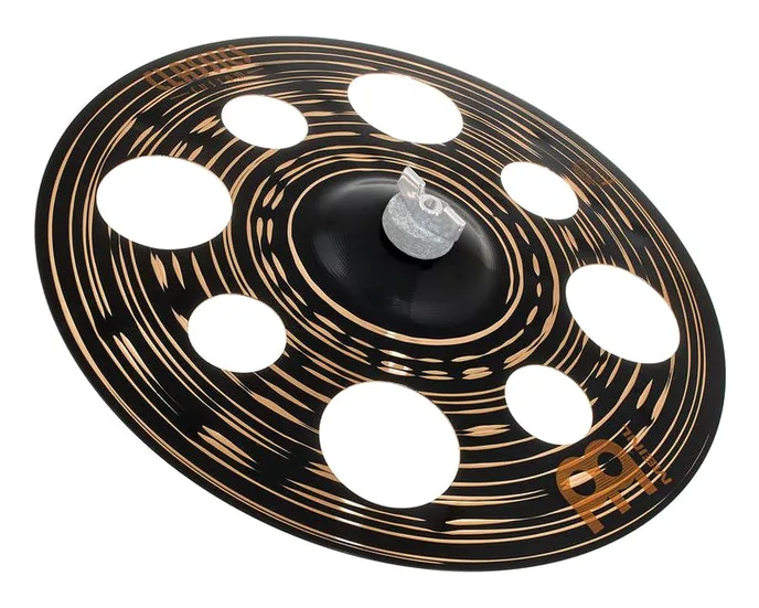 Meinl 14" Class. Cust. Dark Tr. Cr., de face sur fond neutre