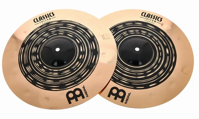 Meinl 14" Classics Cust. Dual Hi-Hat, vue de près, photo 2