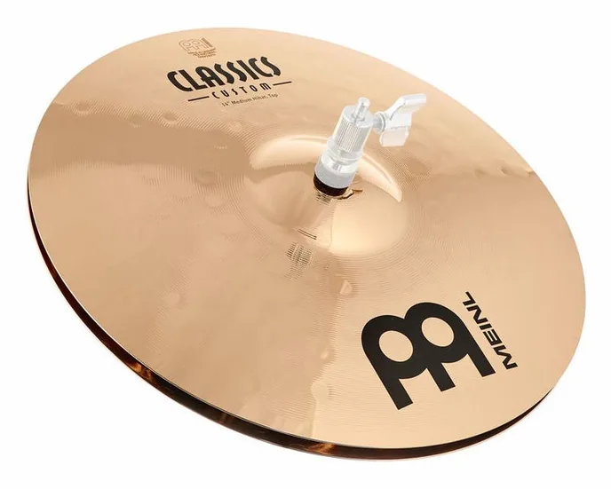 Meinl 14" Classics Custom Hi-Hat Me., vue de face