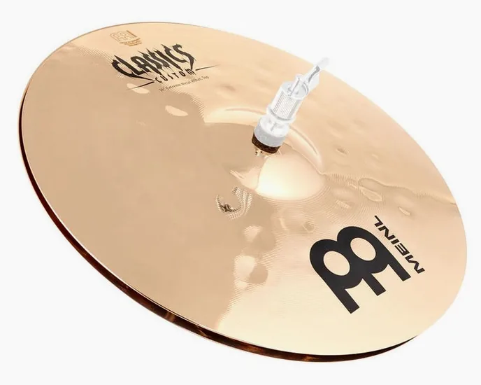 Meinl 14" Classics Extreme Hi-Hat, de face sur fond neutre