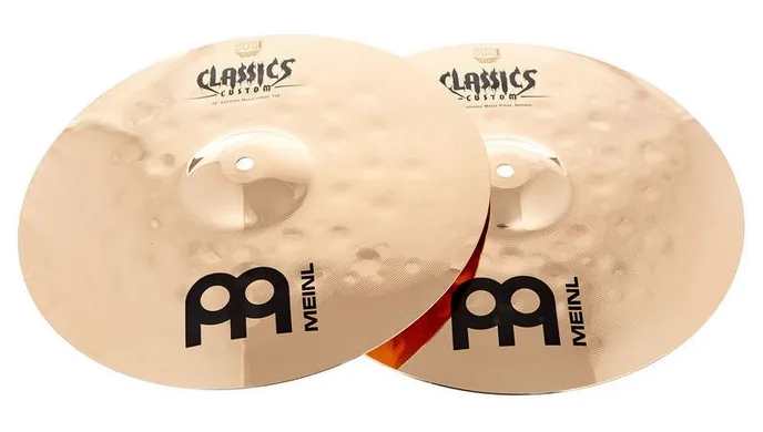 Meinl 14" Classics Extreme Hi-Hat, vue de face, photo 2