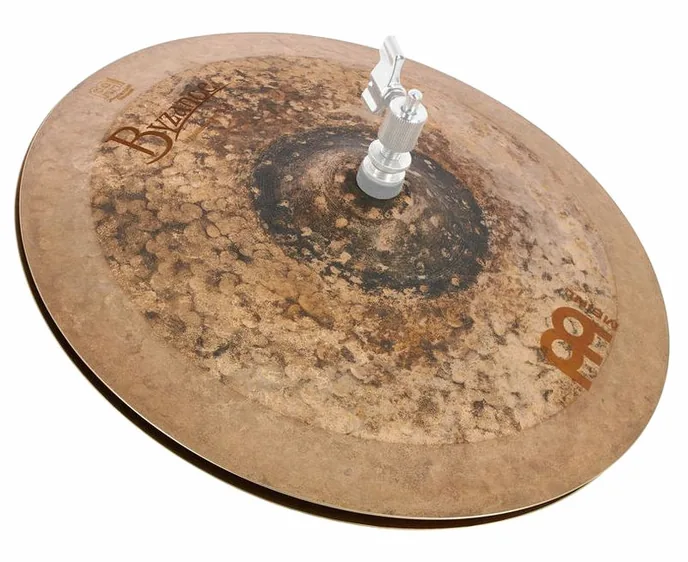 Meinl 14" Equilibrium Hi-Hat, vue de près, de face