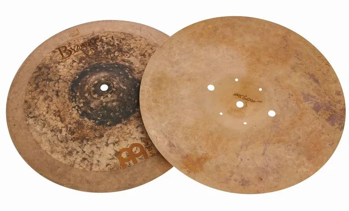 Meinl 14" Equilibrium Hi-Hat, sur fond neutre, photo 3